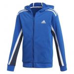 Adidas Bold Full Zip Sweatshirt Azul 15-16 Anos
