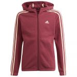 Adidas 3 Striker Fl Full Zip Sweatshirt Vermelho 3-4 Anos