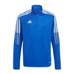 Adidas Half Zip Sweatshirt 21 Tracksuit Azul 7-8 Anos