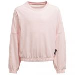 Adidas Lounge Crew Sweatshirt Rosa 9-10 Anos