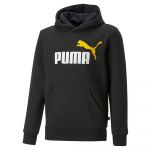 Puma Essentials+ 2 Col Big Logo Fl Sweatshirt Preto 3-4 Anos