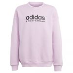Adidas All Szn Crew Sweatshirt Roxo 11-12 Anos