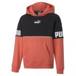 Puma Power Colorblock Fl Sweatshirt Vermelho 5-6 Anos