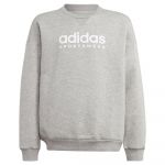 Adidas All Szn Crew Sweatshirt Cinzento 13-14 Anos