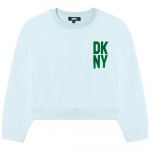 Dkny D35s49 Sweatshirt Azul 12 Anos