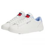 Tommy Jeans Cupsole Essential Trainers Branco 39 Mulher