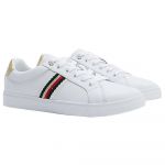 Tommy Hilfiger Corporate Webbing Trainers Branco 36 Mulher