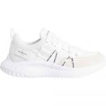 Calvin Klein Jeans Eva Runner Lace Mix Trainers Branco 38 Mulher
