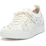 Fitflop Rally Crystal Trainers Beige 36 Mulher