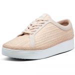 Fitflop Rally Weave Trainers Beige 40 Mulher