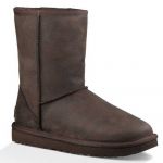 Ugg Classic Short Leather Boots Castanho EU 36 Mulher