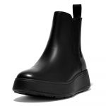 Fitflop F-mode Leather Boots Preto EU 38 Mulher