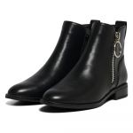 Only Bobby 22 Pu Leather Boots Preto EU 38 Mulher