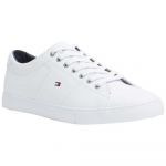 Tommy Hilfiger Essential Leather Lace-up Trainers Branco 44 Homem