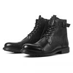Jack & Jones Wshelby Sn Leather Boots Preto 45 Homem