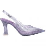 Melissa Slingback + Larroude Heel Shoes Roxo 35-36 Mulher