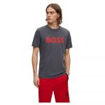 Boss Thinking 1 10246016 Short Sleeve T-shirt Cinzento L Homem