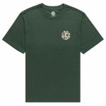 Element Saturn Fiill Short Sleeve T-shirt Verde L Homem
