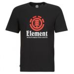 Element Vertical Short Sleeve T-shirt Preto S Homem