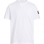 Calvin Klein Jeans Badge Regular Short Sleeve T-shirt Branco M Homem