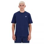 New Balance Small Logo Short Sleeve T-shirt Azul S Homem