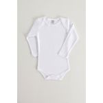 Fill Baby Body Liso 100% Algodão Branco Unisexo 9 Meses