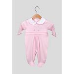Fiil Baby Babygrow Algodão Botões Menina Rosa Claro 1-2 Meses