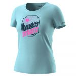 Dynafit Graphic Short Sleeve T-shirt Rosa DE 38 Mulher
