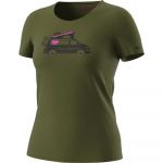 Dynafit Graphic Short Sleeve T-shirt Verde DE 40 Mulher