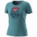 Dynafit Graphic Short Sleeve T-shirt Azul M Mulher