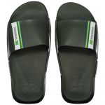 Havaianas Brasil Slides Preto EU 47-48 Homem