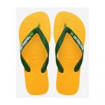 Havaianas Brasil Logo Flip Flops Amarelo EU 41-42 Homem