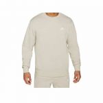 Nike Sportswear Club French Terry Long Sleeve T-shirt Beige XL Homem