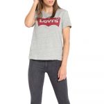 Levi´s ® The Perfect 17369 Short Sleeve T-shirt Cinzento XS Mulher