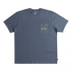 Billabong Stacked Arch Pkt Short Sleeve T-shirt Azul XL Homem