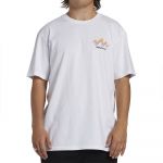 Billabong Segment Short Sleeve T-shirt Branco S Homem