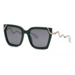 Óculos de Sol Roberto Cavalli Src034m Sunglasses Azul Smoke/Mirror Silver / CAT3 Homem