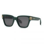 Óculos de Sol Roberto Cavalli Src066m Sunglasses Verde Smoke / CAT3 Homem