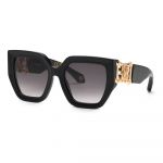 Óculos de Sol Roberto Cavalli Src089 Sunglasses Preto Smoke Gradient / CAT3 Homem