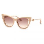 Óculos de Sol Roberto Cavalli Src033m Sunglasses Dourado Brown Gradient Brown / CAT2 Homem