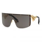 Óculos de Sol Roberto Cavalli Src015m Sunglasses Dourado Smoke / CAT3 Homem