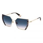 Óculos de Sol Furla Sfu786v Sunglasses Azul Blue Gradient Pink / CAT2 Homem