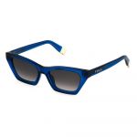 Óculos de Sol Furla Sfu777v Sunglasses Azul Smoke Gradient / CAT3 Homem