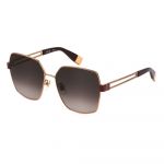 Óculos de Sol Furla Sfu716 Sunglasses Castanho Brown Gradient Pink / CAT3 Homem