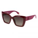 Óculos de Sol Furla Sfu710 Sunglasses Vermelho Brown Gradient / CAT2 Homem