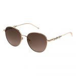 Óculos de Sol Escada Sesd95 Polarized Sunglasses Beige Brown Gradient Brown / CAT3 Homem