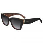 Óculos de Sol Longchamp Lo745s Sunglasses Preto Charcoal Blck 2/CAT3 Homem