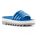 Cougar Shoes Prato Patent Sandals Azul 38 1/2 Mulher