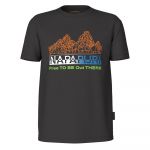 Napapijri S-fuji Short Sleeve T-shirt Preto 16 Years Rapaz
