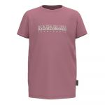 Napapijri S-box 2 Short Sleeve T-shirt Rosa 16 Years Rapaz